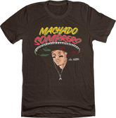 manny machado sombrero brown tee